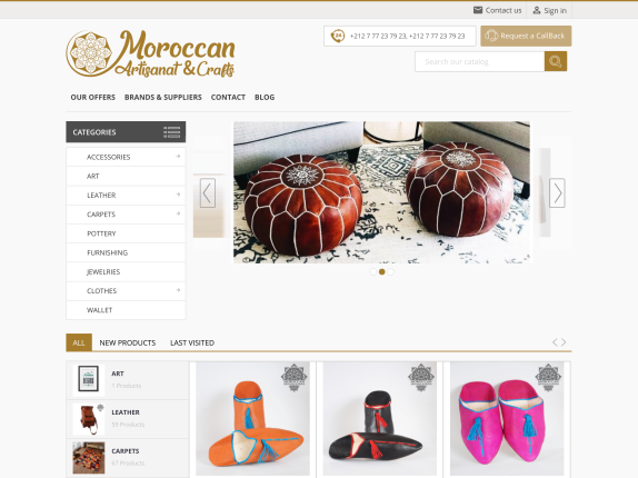 moroccan artisanat and crafts